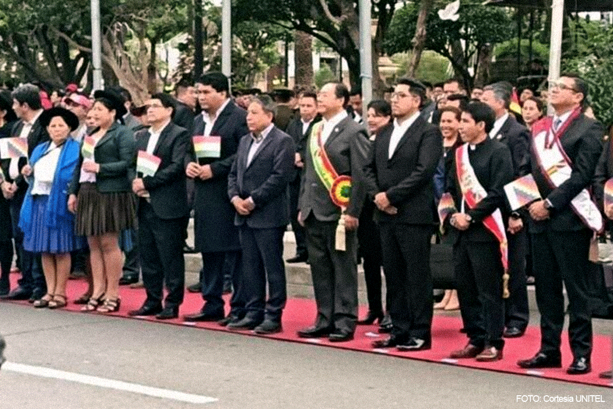 Sucre da inicio a los festejos oficiales por el Bicentenario de Bolivia