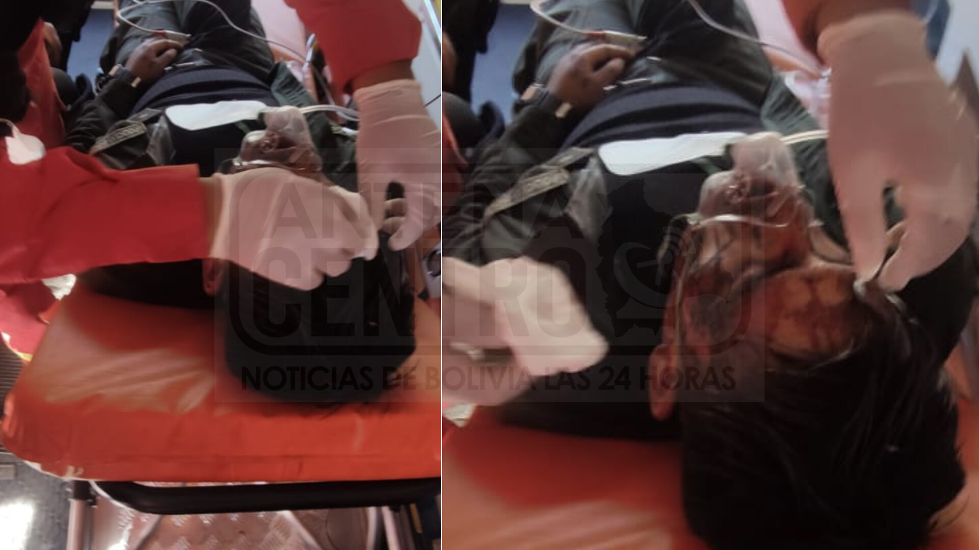 Once policías heridos durante desbloqueo en la carretera al occidente: dos permanecen internados