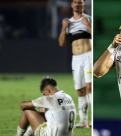 Santos FC experimenta caos tras su histórico descenso a segunda división en Brasil.